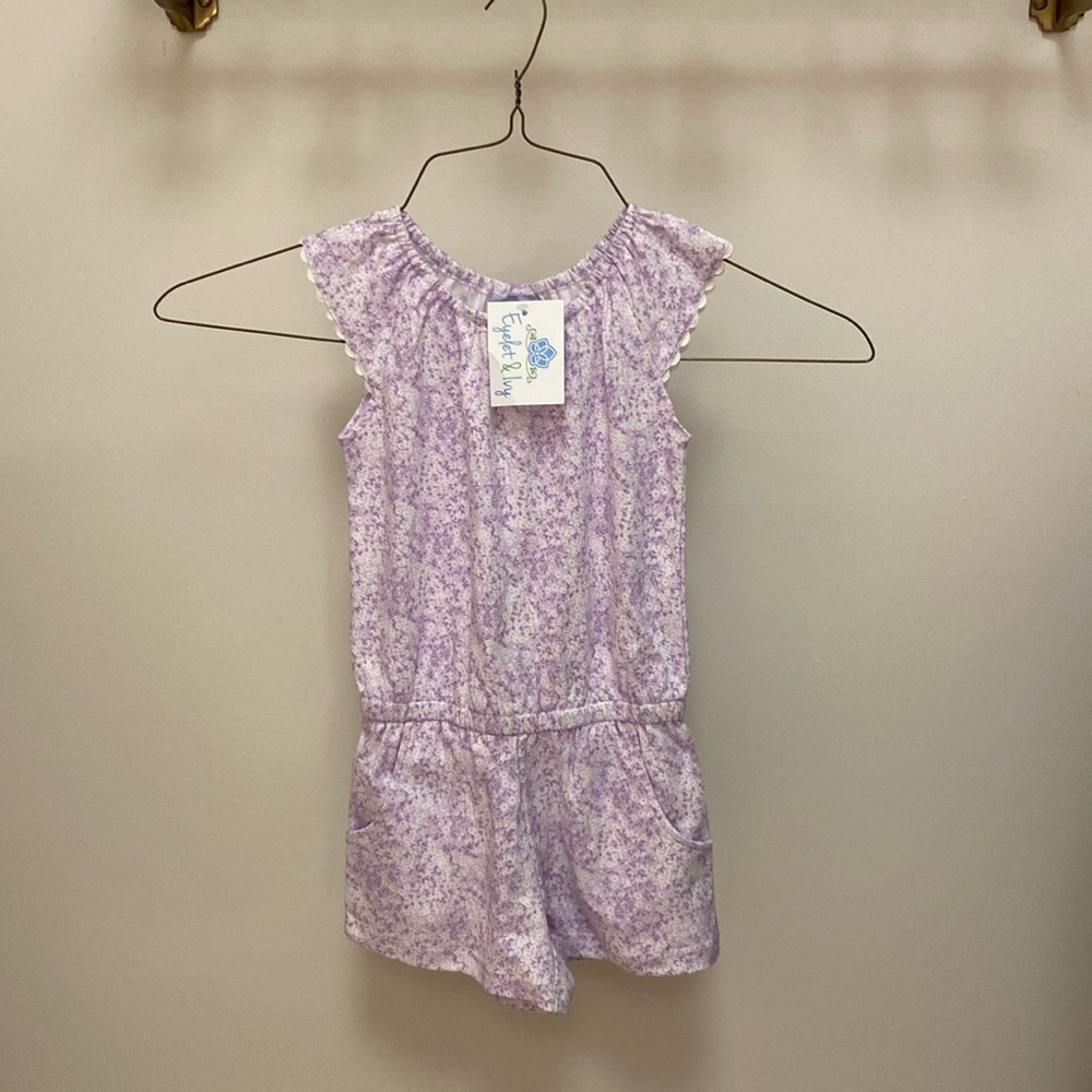 Eyelet and Ivy Romper